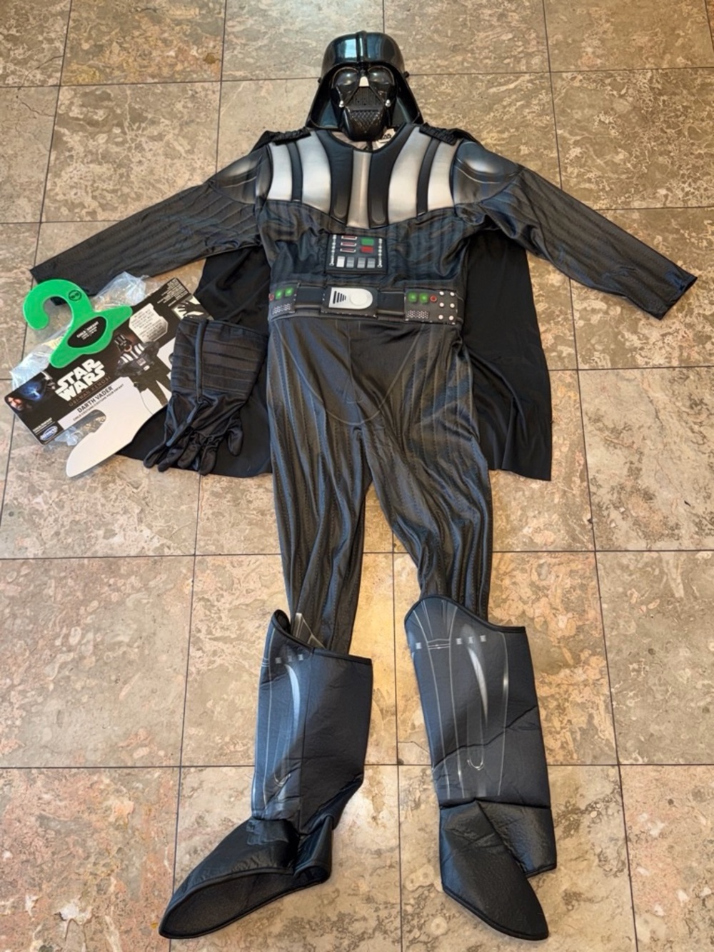 Star Wars Kids Darth Vader Costume - Black with Silver Accents